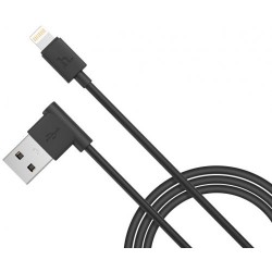 USB кабель Hoco Lightning UPL11 L-Shape 2.1A 1.2m Black
